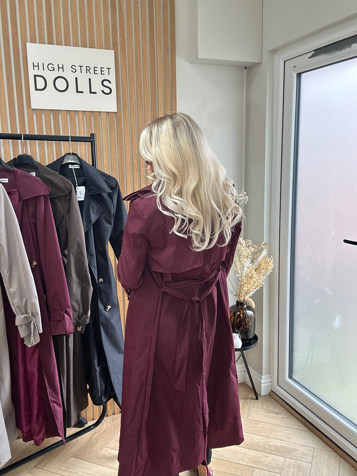 Orla Trench Coat Women’s Longline Jacket Autumn Fashion Coat