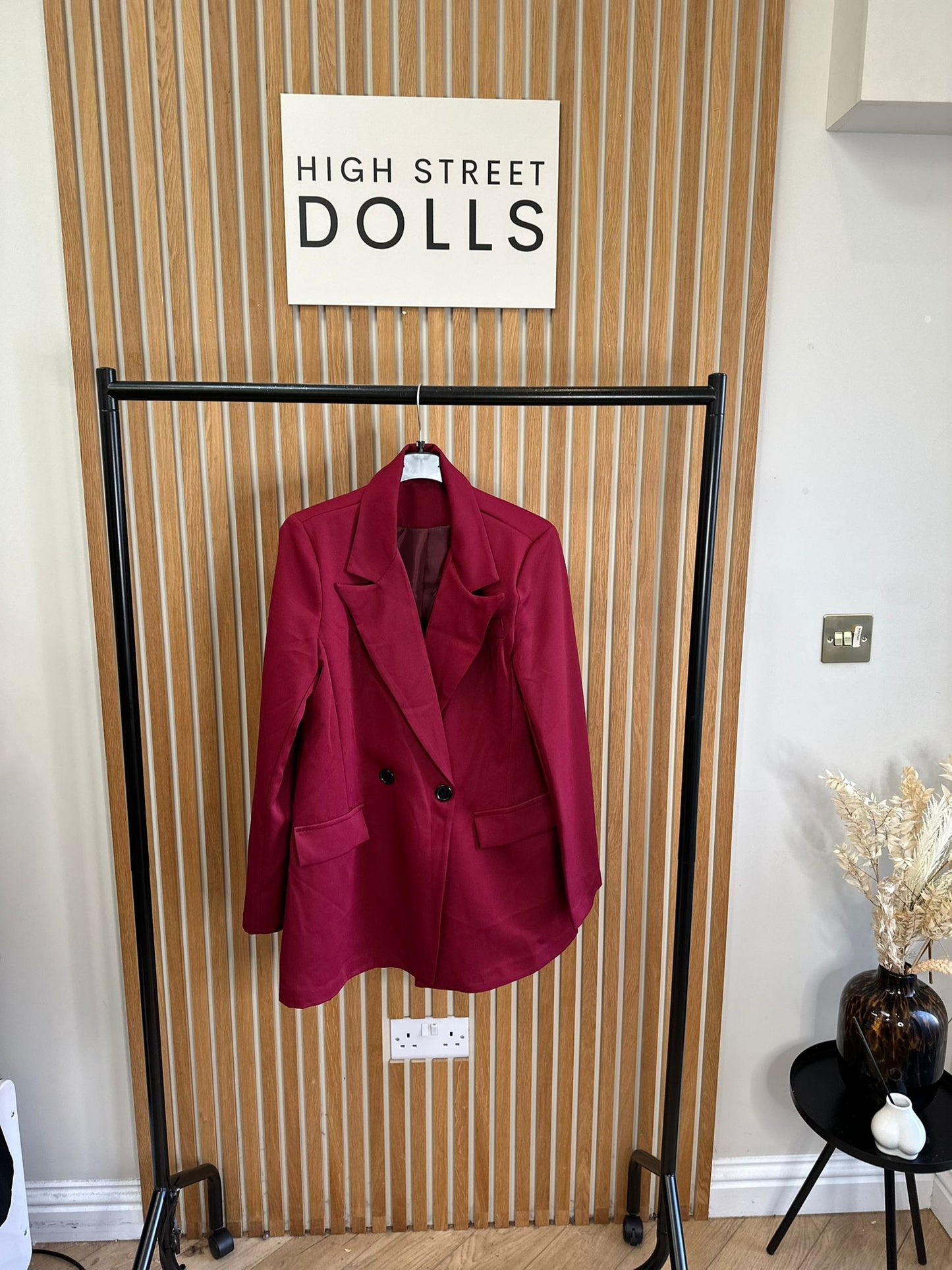 Vivian Oversized Blazer Double Breasted Daywear Evening Wear Autumn Winter