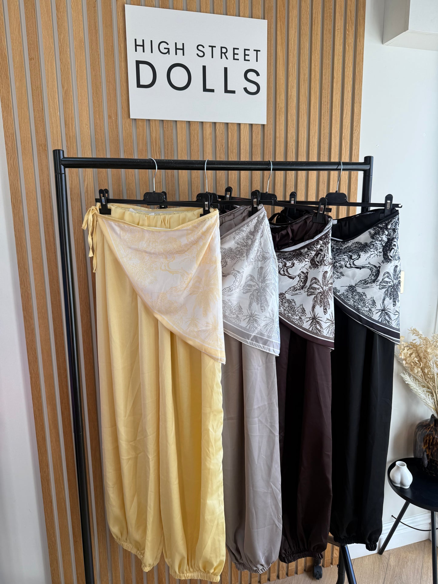 Pearl Harem Trousers Satin Top and Trousers Set Two Piece Co Ord Women’s Summer Set