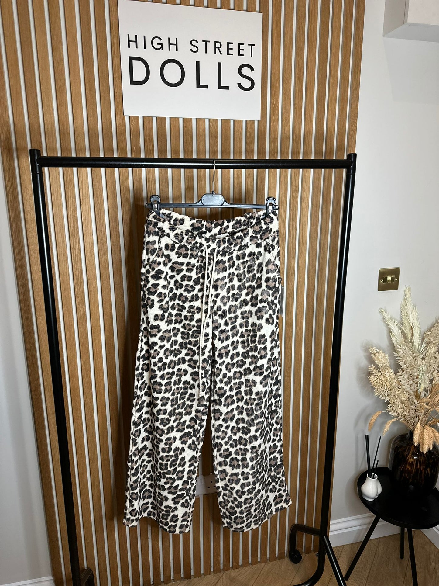 Leopard Print Trousers