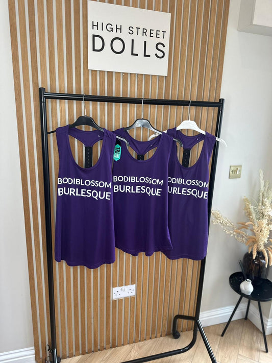 BodiBlossom Purple Dance Vest