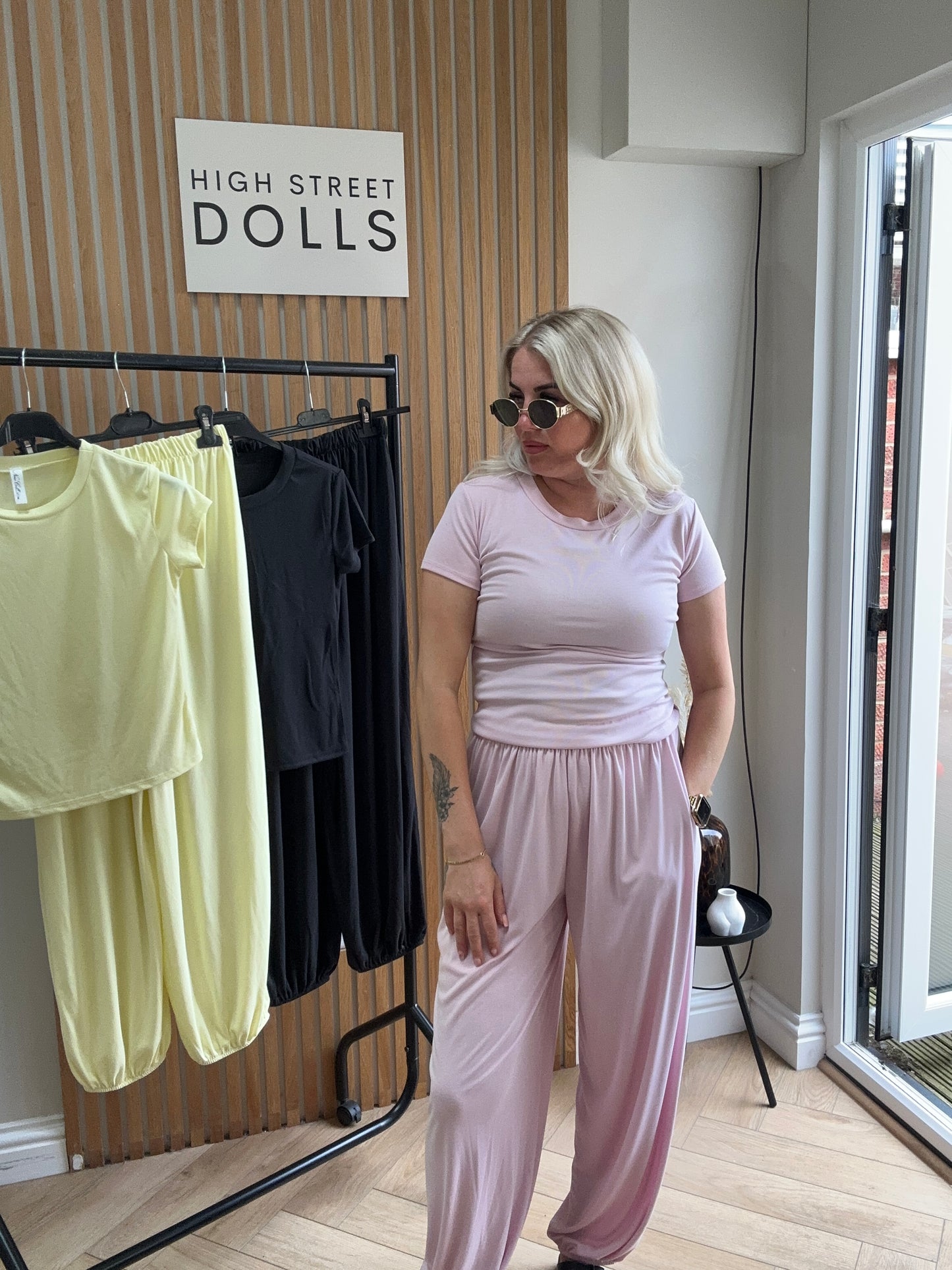 Thea Top and Harem Trousers Set Women’s Summer Holiday Light Weight Material