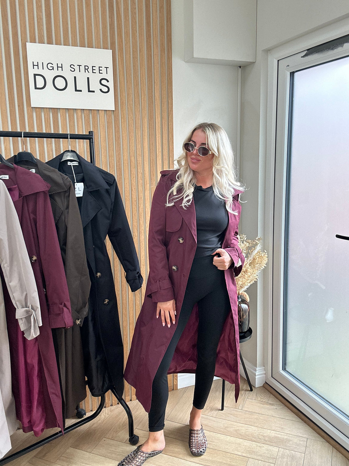 Orla Trench Coat Women’s Longline Jacket Autumn Fashion Coat