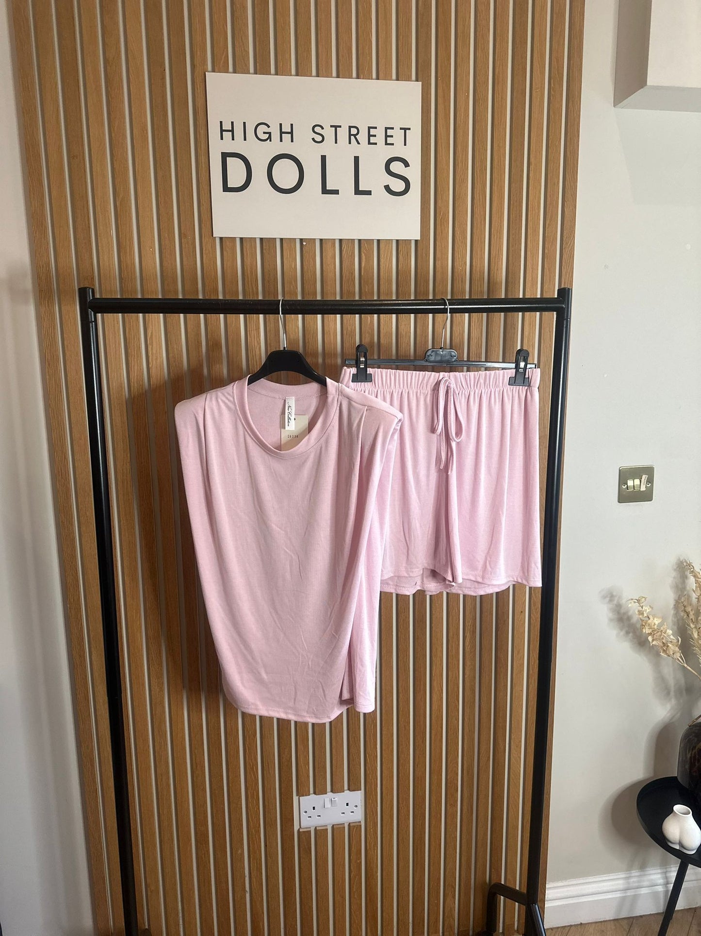 Amber Sleeveless Top and Shorts Lounge Set Holiday Spring Summer Women’s two piece co-ord Trending Shoulder Pads
